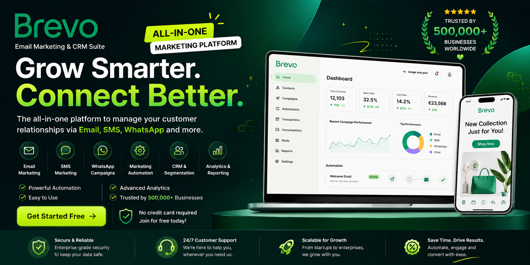Brevo Email Marketing and CRM Platform